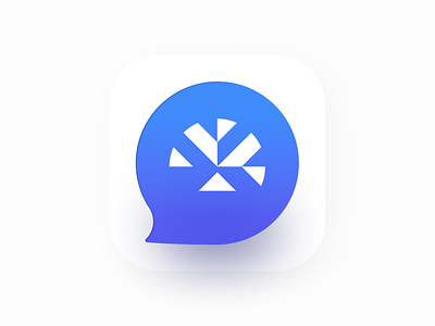 iOS App Icon 3d app icon brand branding brandmark colour icon ios app ios app icon ios icon logo logo branding logo design logo designer logo mark logodesign logotype mark pattern symbol