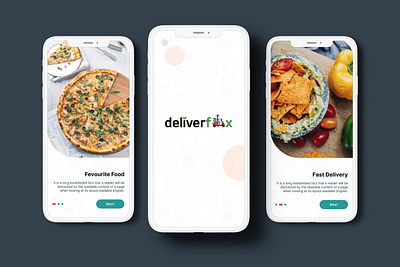 Food Delivery Application Design adobe illustrator adobexd app application brand design branding graphic design icon interface logo motion graphics ui ux