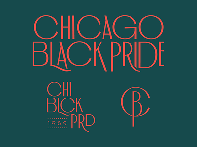 Chicago Black Pride black pride brand brand design branding chicago design graphic design logo logo design logo designer logomark logotype monogram pride