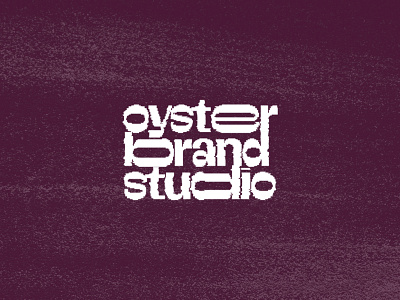 Oyster Brand Studio 3d branding flat illustration logo texture typography ui vector