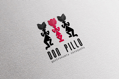 Don Pillo- comida Oaxaqueña artdirection branding design logo