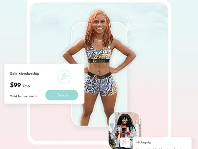 Fitness Website addy addydesignbegins begins cleandesign content creative creator design fitness fitnesscontent graphic design graphic design instagram website