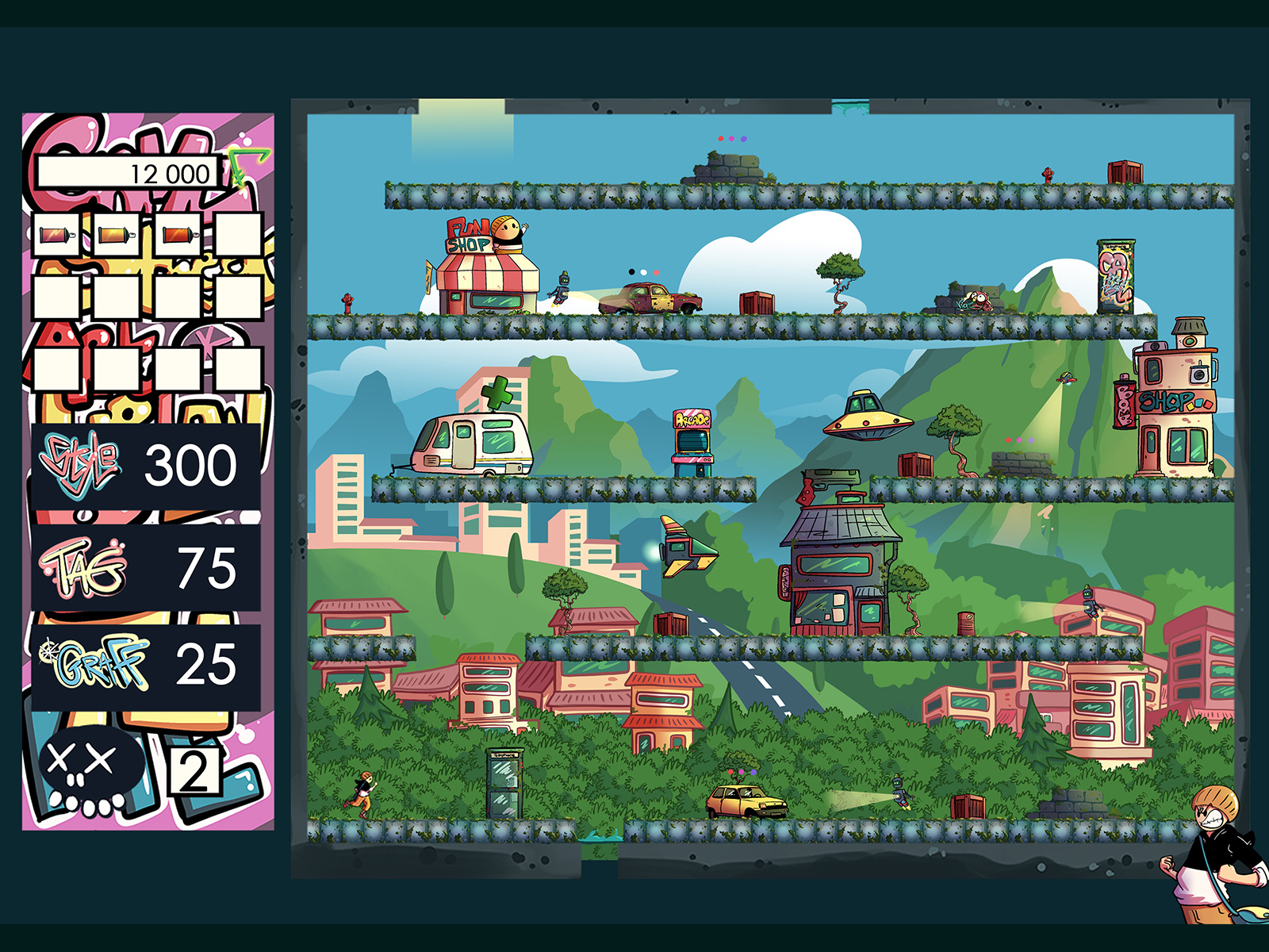 level design by Jérémy Averous on Dribbble
