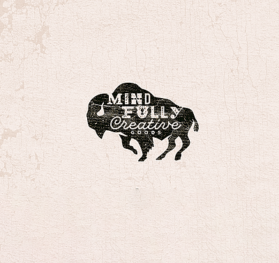 Mindfully Creative art direction branding concept graphic design illustration logo logotype typography