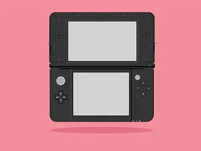 Nintendo New 3DS XL 3ds 3ds xl adobe illustrator ds flatdesign gameboy gaming handheld illustration nds new 3ds new 3ds xl nintendo nintendo 3ds nintendo handheld nintendo new 3ds xl wacom cintiq