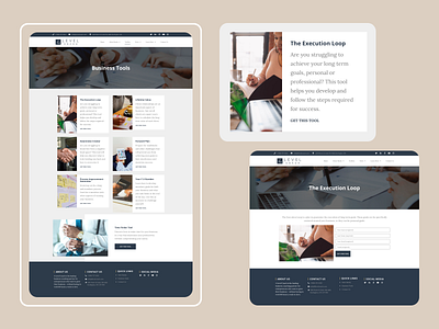 Small Business Resources Download Page | Elementor, WordPress branding design desktop downloads elementor figma small business ui web design web development wordpress