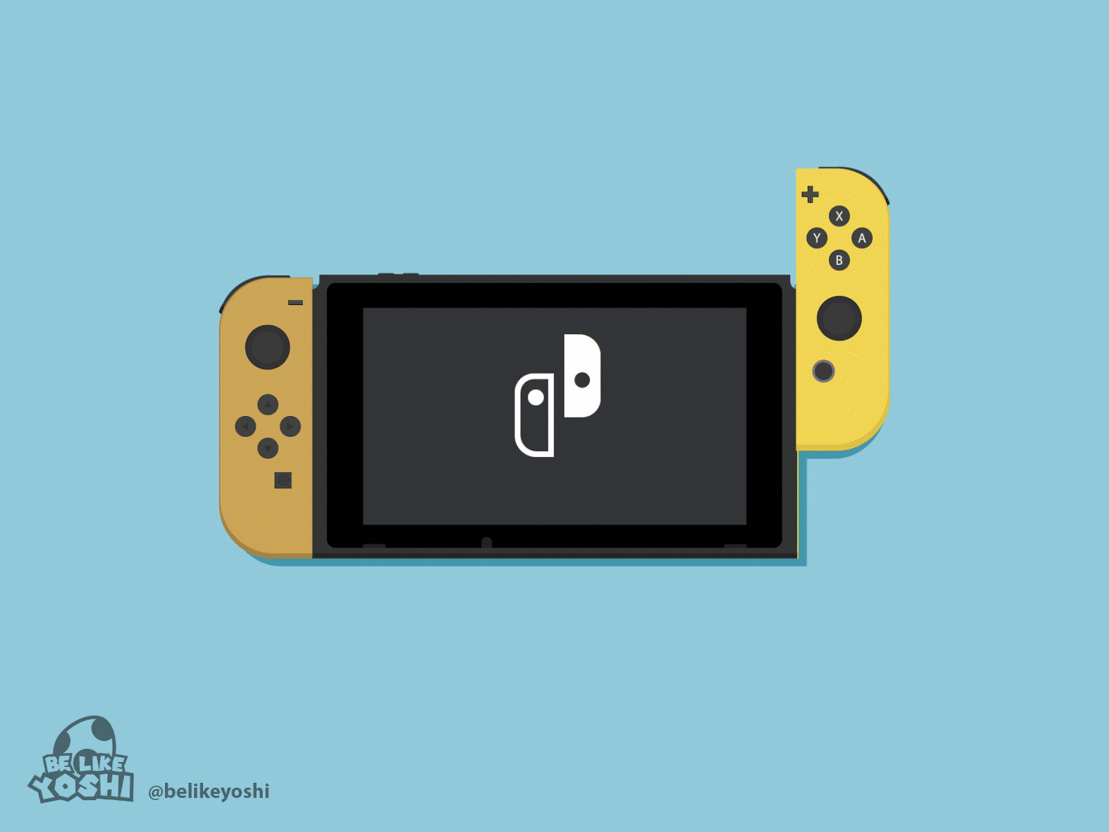 Nintendo Pikachu & Eevee Switch Animation adobe illustrator animation design eevee switch flat design animation flatdesign gaming handheld illustration motion graphic nintendo nintendo switch nintendo switch animation pikachu switch switch switch animation