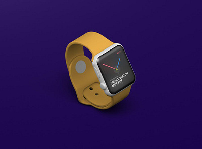 Smart Watch Mockup abstract clean design device display laptop mac macbook mockup phone phone mockup realistic simple smart watch smartphone smartwatch ui ux watch watch mockup