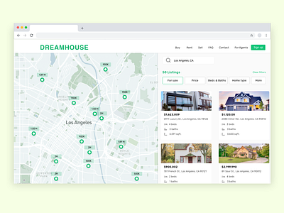 Real Estate Marketplace adobexd daily challenge dailyui design real estate real estate marketplace ui ux web xdcreativechallenge xddailychallenge