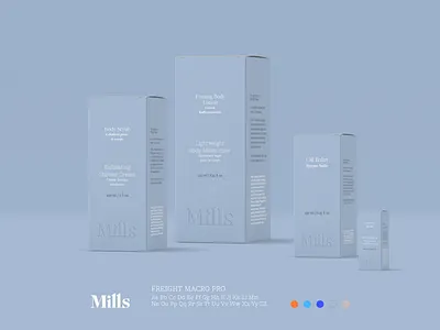 Mills branding packaging product