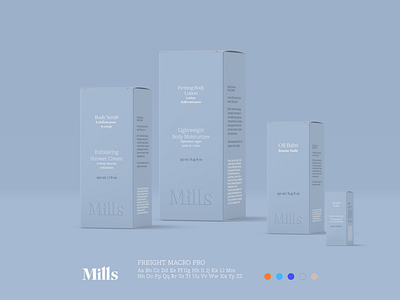 Mills branding packaging product