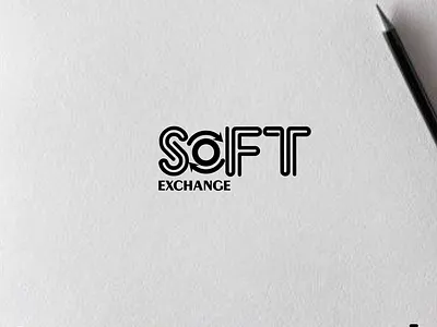 SOFT EXCHANGE branding design graphic design illustration logo logo design minimal ui ux vector