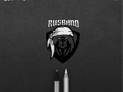 RUSBAND branding design graphic design illustration logo logo design minimal vector