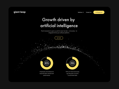 giantleap.ai animation artificial intelligence ui design