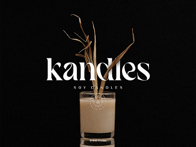 Kandles adobe adobe illustrator brand identity branding candle candle logo creative graphic design identity logo logo concept logo design logo designer logos logotype luxury logo marks minimal typography vector