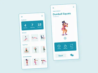 #DailyUI 62: Workout of the Day 062 62 app dailyui dailyui062 dailyui62 design figma gym ui workout workoutoftheday