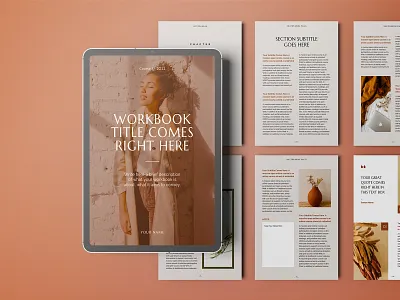 Workbook Creator Mockup 3d branding design graphic design laptop mockup motion graphics tablet ui ux workbook