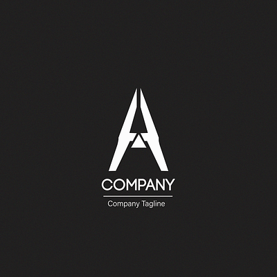 Single Letter Logo : "A" Letter branding dailylogochallenge design graphic design illustration logo logodesign