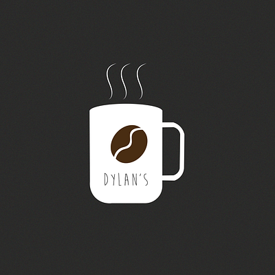 Coffee Shop Logo : Dylan's Coffee branding dailylogochallenge design graphic design illustration logo logodesign