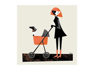 Hello October graphic design illustration