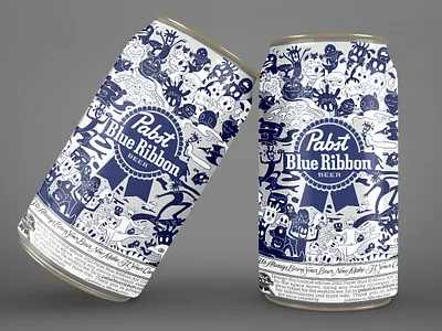 PBR Can Design Contest can design graphic design illustration label mockup product visual