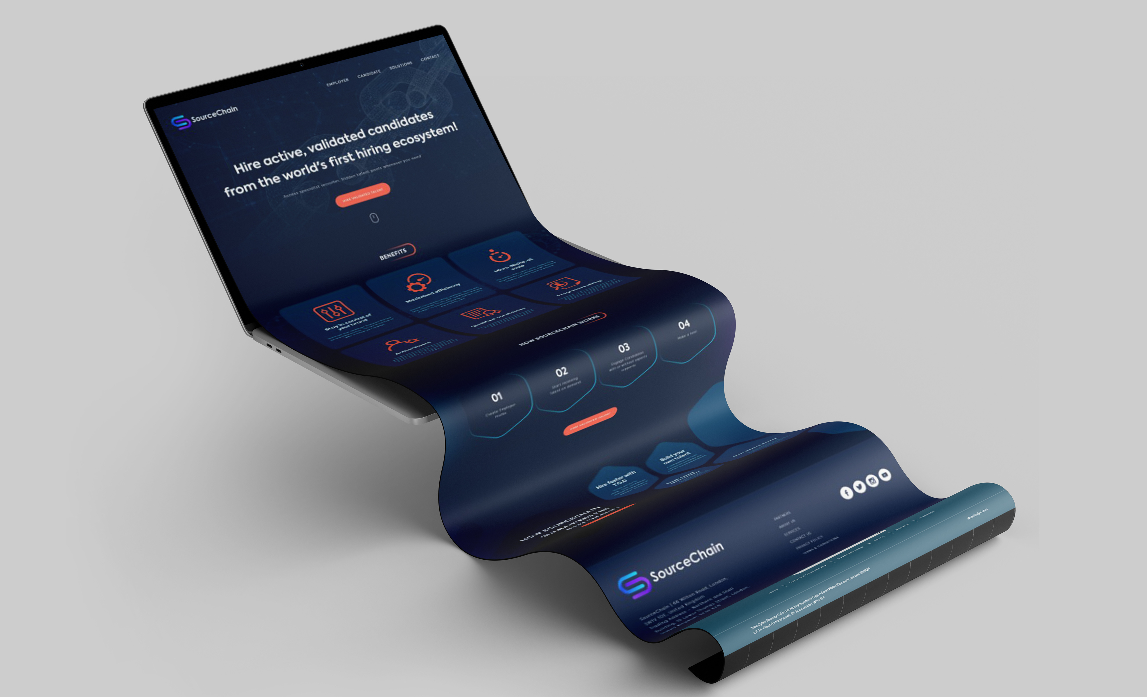 Example of Design UI UX Website With Figma/Adobe Xd