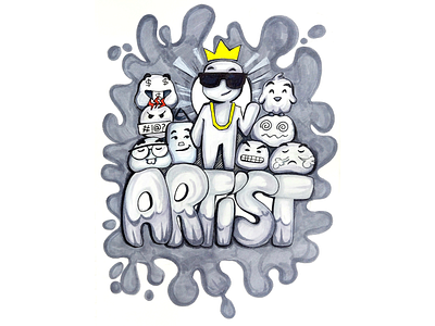 Artist Doodles artist cartoon cartoons character desi design designing doodle doodle art doodles doodling drawing graffiti graphic design illustration traditional art vector