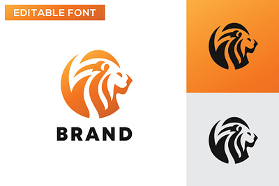 Lion Logo (for sale) animal brand branding design illustration jungle king lion lion illustration lion logo lion logo for sale lion logo template logo logo design logodesign mascot lion logo vector lion logo