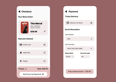 Credit Card Checkout