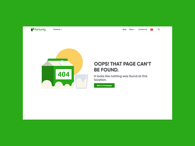 404 Landing Illustration @ Fortunly colorful design illustration minimal ui vector