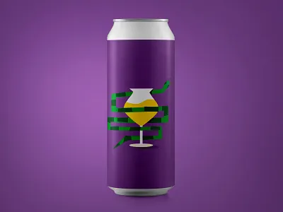 Beer can design // Black Cat Brewery×HopLogic Snakepit beer branding beer can craftbeer illustration packaging