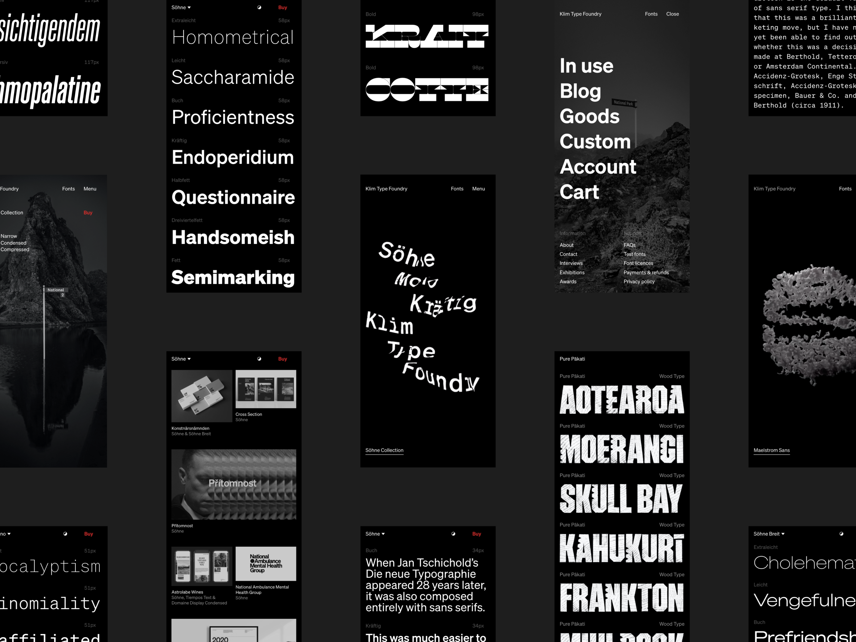 Example of Case Study — Klim Type Foundry