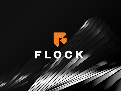 Flock architect branding building character design fdesign fletter flock flogo graphic design icon illustration lettering logo mark minimalist monogram symbol vector