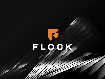 Flock architect branding building character design fdesign fletter flock flogo graphic design icon illustration lettering logo mark minimalist monogram symbol vector