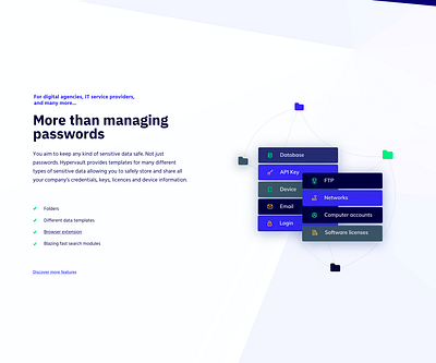 Hypervault: Data templates data saas templates ui