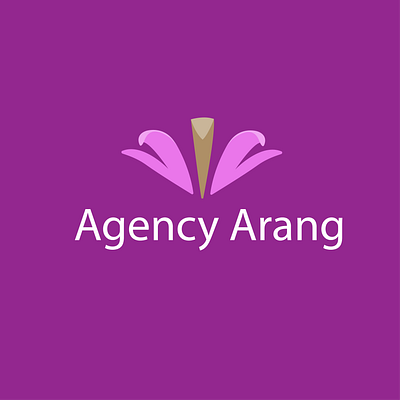 Creation of a logo. Agency Arang design icon illustration logo typography