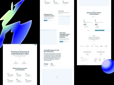 Blank Wireframe kit 🔵 application blank canva craftwork design landing layouts ui vector web website wireframe