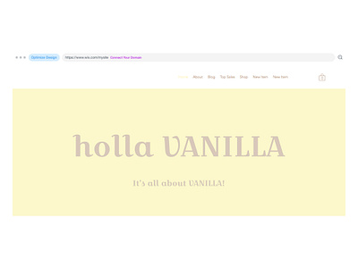 Branding Design/ UX, UI design for Holla Vanilla branding design graphic design illustration logo sketching ui design ux design