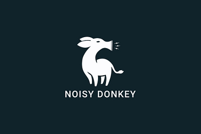 Donkey Logo animal animal logo branding design donkey baby donkey fanny donkey logo funn funny donkey logo graphic design horse illustration logo megaphone speaker noisy noisy donkey noisy donkey logo speaker vector zoo