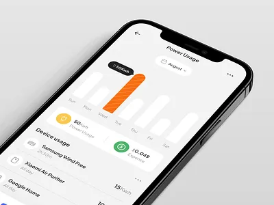 Smart Home Mobile App ac app gadget google home graph home house iot mobile app remote smart device smart home smart home app smart house smarthome ui ux