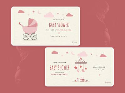 BABY SHOWER INVITATION CARD DESIGN 3d art baby baby shower banner design card design carddesign creative design dribbble best shot graphic design grapicdesign illustration invitation card design sahamil sahillalani slstudioss templates design vector