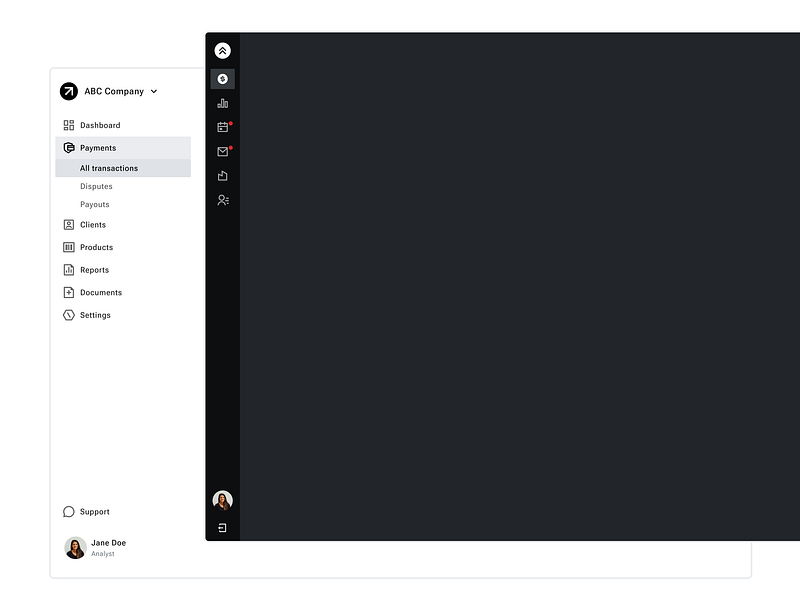 Navigation [Enterport UI Kit] components library enterport enterprise navigation sidebar ui ui kit