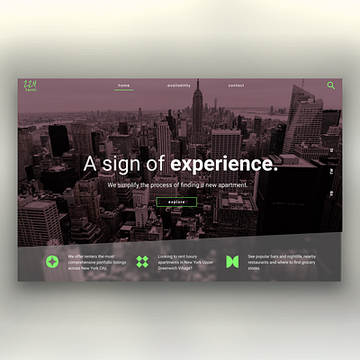 224 Tenth 224 tenth chris design figma landing page ui ui design ui designer ui landing page webdesign