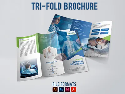 Trifold Brochure Design brand identity brochure design flyer layout print trifold
