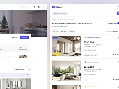 Property management pt.3 buy cards clean design details filter house interface list management map platform property real estate sale search settings ui ui design ux
