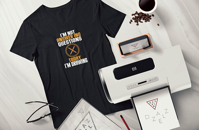 I'm not answer ing questions today i'm drawing T-Shirt Design branding design graphic design illustration logo logo design shirt t shirt t shirt design vector