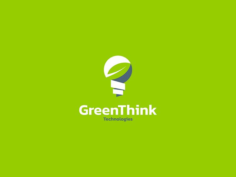 GreenThink logo concept by Garagephic Studio on Dribbble