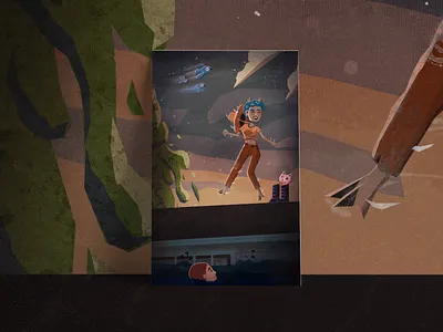 The Swamp character character design illustration landscape narative story storybook