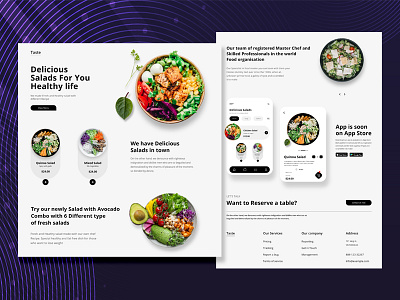 Online Food Delivery design ui