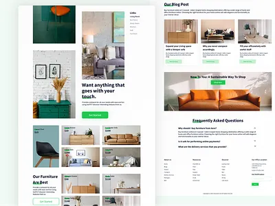 Furniture Landing Page crywood dailyui dailyuidesign decor design durniture landing figma freelance furniture landing landing page page pepperfry ui ui design uidesign uiux ux web design